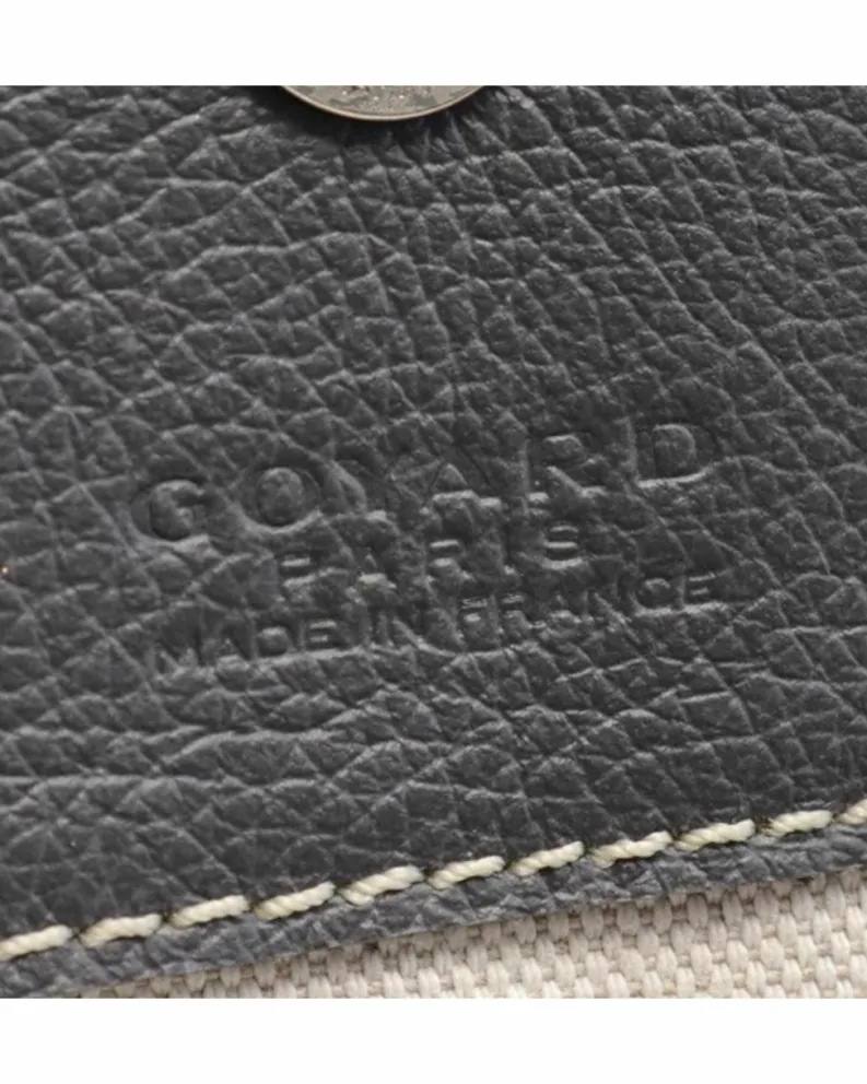 Tote Bags*Goyard Preloved Anjou Tote Bag in Black Grey