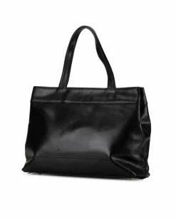 Tote Bags*Chanel Preloved Caviar Leather Tote Bag Authentic Tote - Black
