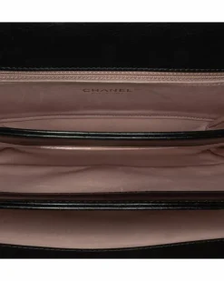 Shoulder Bags*Chanel Preloved Quilted Lambskin Mini Chain Bag Mini Flap Bag with Black