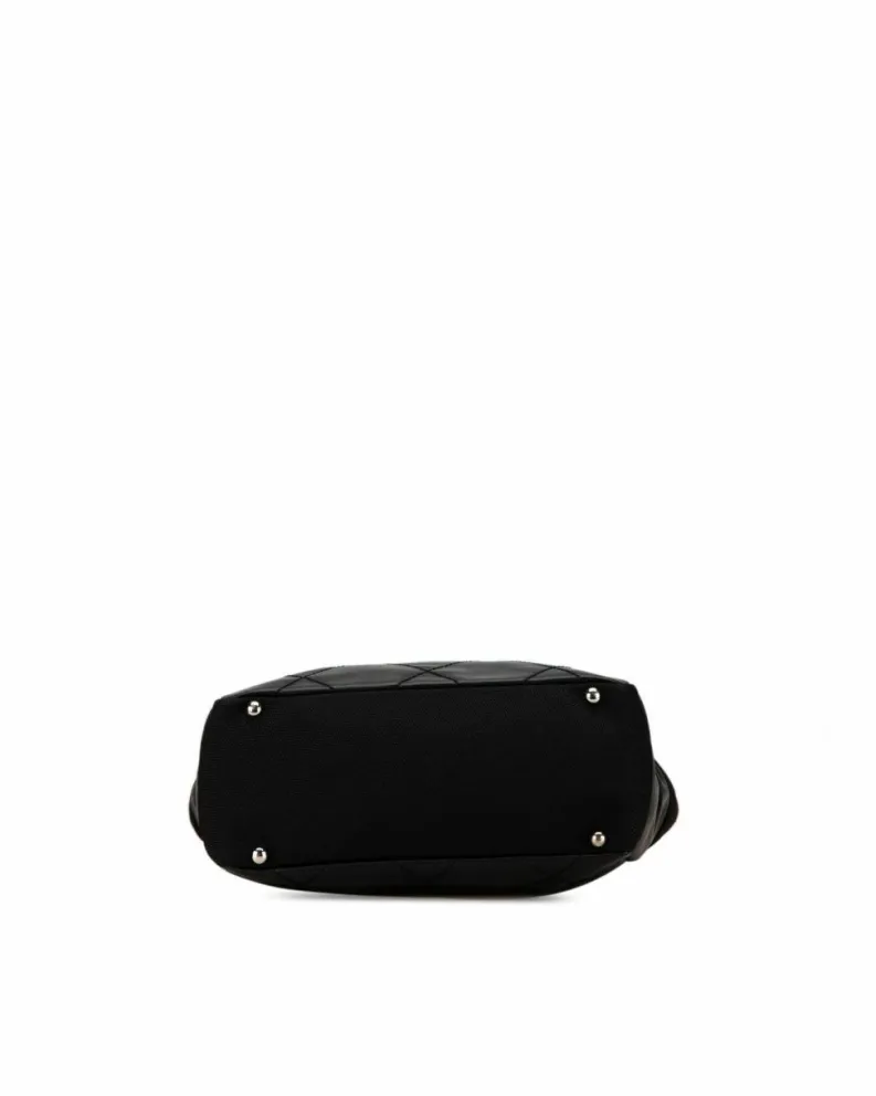 Tote Bags*Chanel Preloved Quilted Tote Bag Black