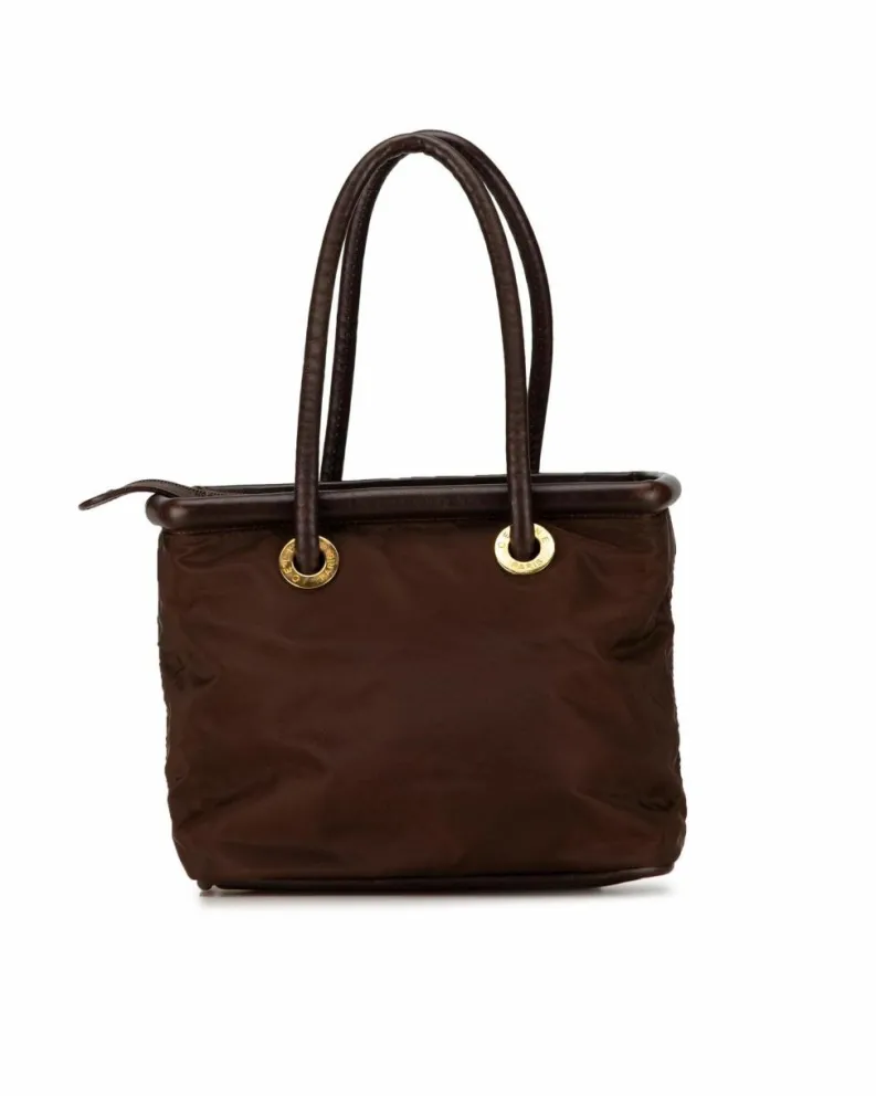Tote Bags*Celine Preloved Cabas Phantom Tote Bag in Brown