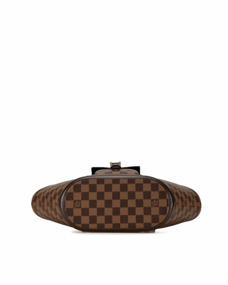 Tote Bags*Louis Vuitton Preloved Cabas Piano Damier Ebene Canvas Tote Brown