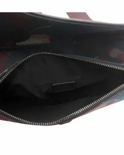 Cross-Body Bags*Dior Preloved Canvas Camouflage Saddle Crossbody Bag with Adjustable Strap Brown