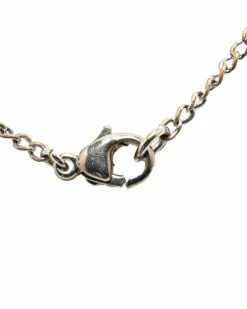 Necklaces*Chanel Preloved CC Chain Necklace in Silver