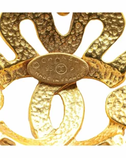 Necklaces*Chanel Preloved CC -Tone Necklace Gold