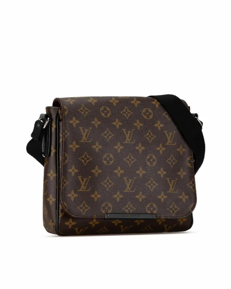 Cross-Body Bags*Louis Vuitton Preloved Christopher PM Monogram Canvas Crossbody Bag Brown