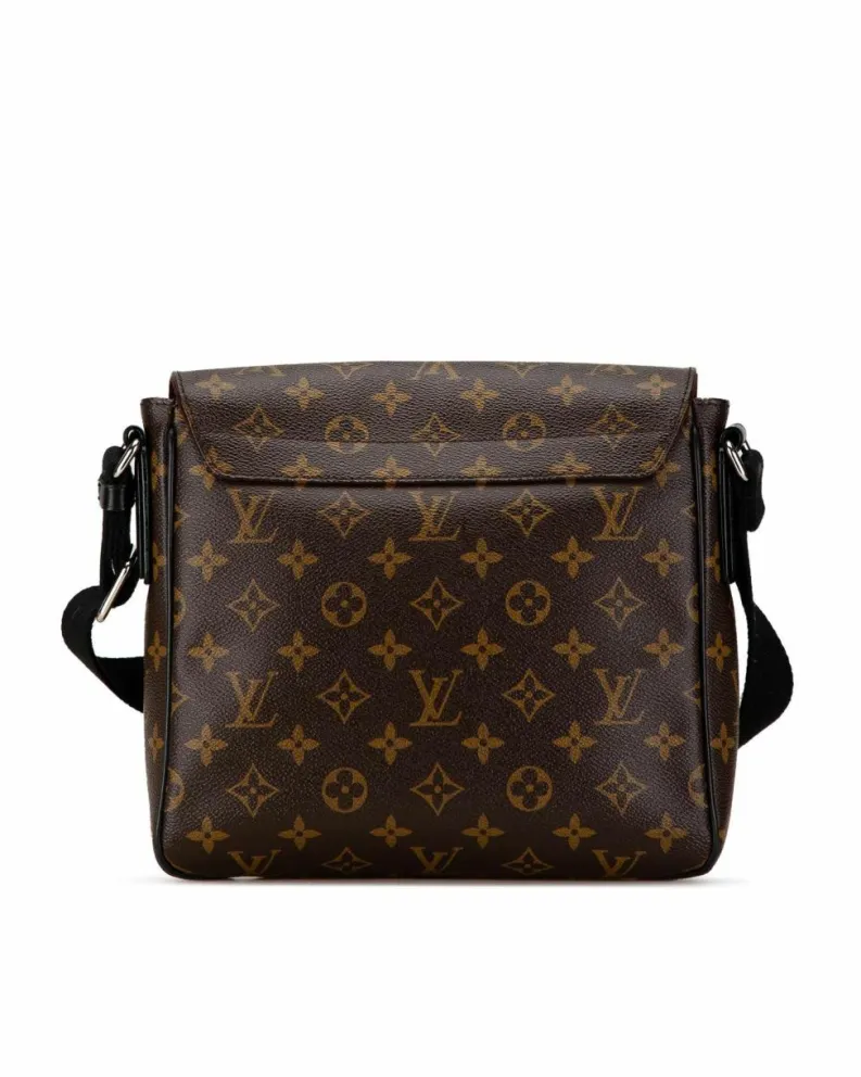 Cross-Body Bags*Louis Vuitton Preloved Christopher PM Monogram Canvas Crossbody Bag Brown