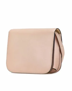 Cross-Body Bags*Celine Preloved Classic Box Bag in Blush Lambskin Leather Authentic Pink