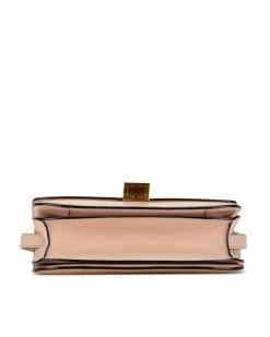 Cross-Body Bags*Celine Preloved Classic Box Bag in Blush Lambskin Leather Authentic Pink