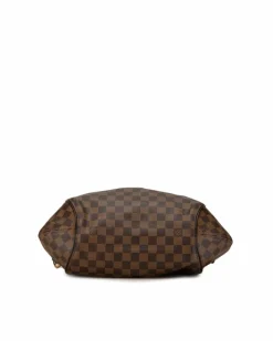 Shoulder Bags*Louis Vuitton Preloved Edith Damier Canvas Shoulder Bag Brown