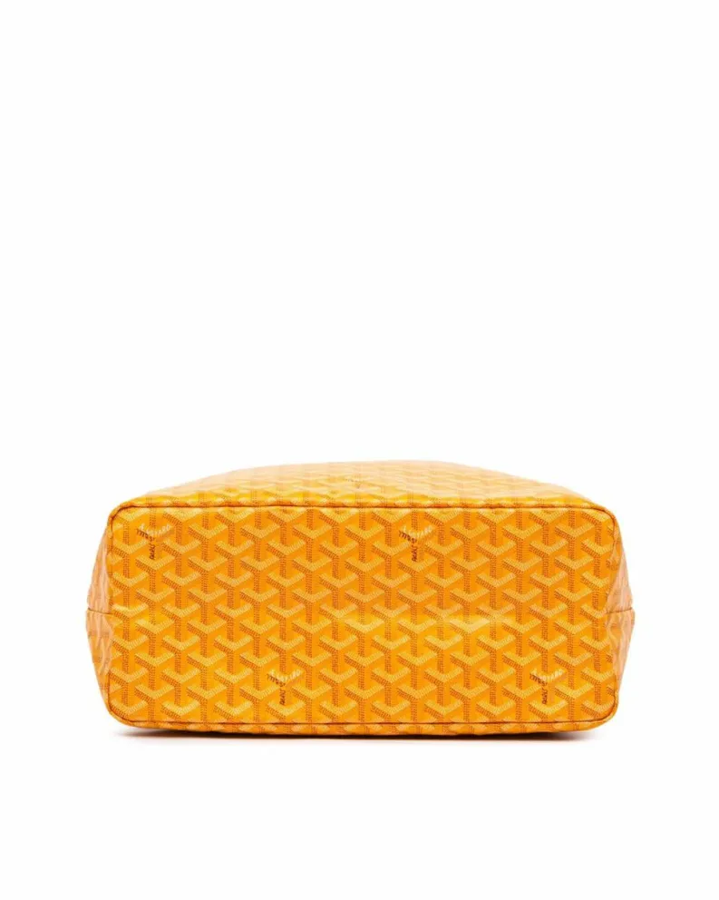 Tote Bags*Goyard Preloved Elegant Coated Canvas Tote with Removable Pouch Yellow