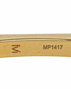 Bracelets*Fendi Preloved FF Logo Enamel Bracelet in Pink Gold