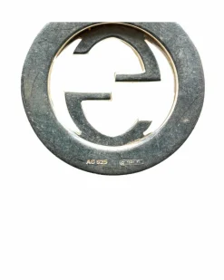 Necklaces*Gucci Preloved GG Logo Chain Necklace in Gold Silver