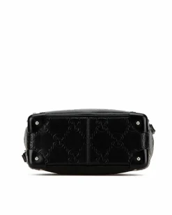 Cross-Body Bags*Gucci Preloved GG Marmont Leather Crossbody Bag GG Marmont Black