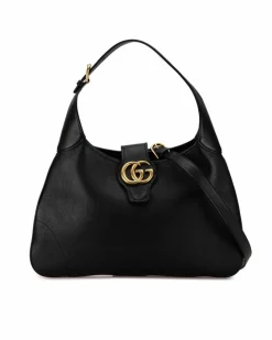 Cross-Body Bags*Gucci Preloved GG Marmont Matelasse Shoulder Bag - Authentic GG Black