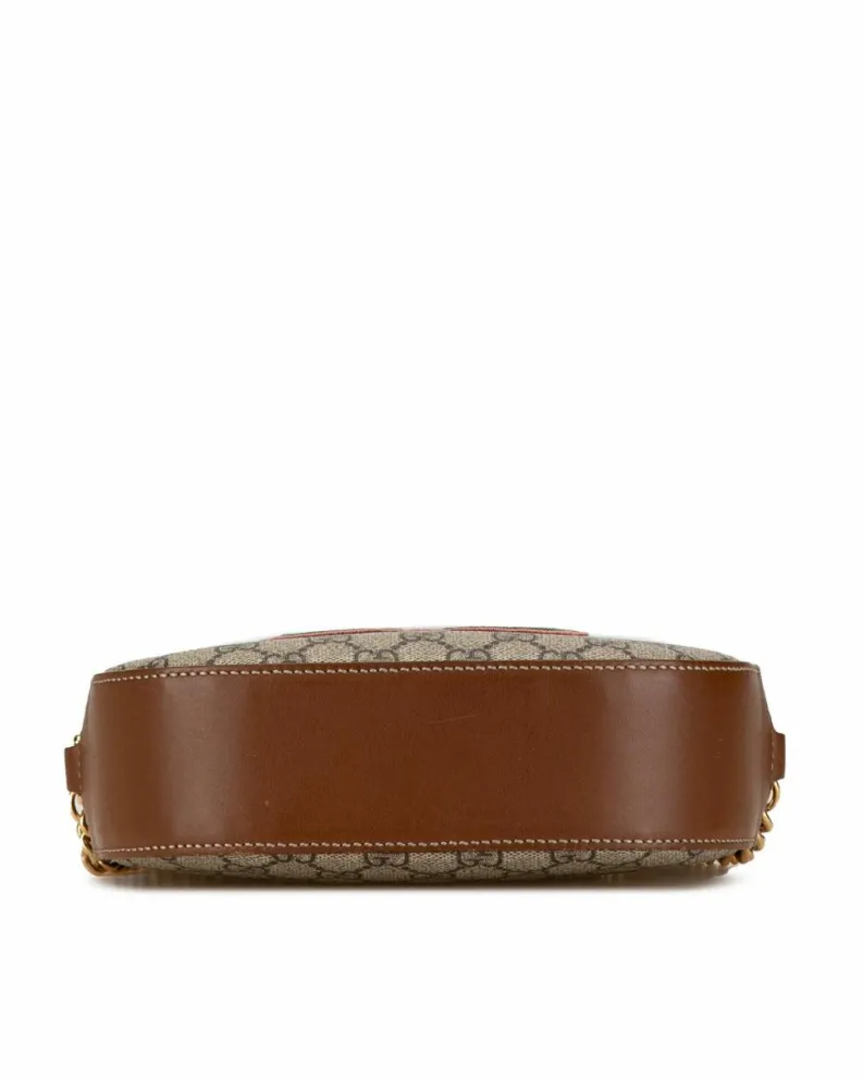 Cross-Body Bags*Gucci Preloved GG Marmont Mini Butterfly Embroidered Crossbody Bag Brown