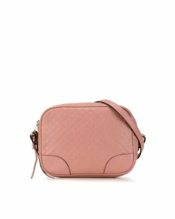 Cross-Body Bags*Gucci Preloved GG Marmont Leather Crossbody Bag Pink