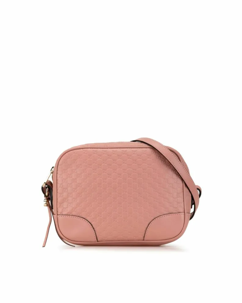 Cross-Body Bags*Gucci Preloved GG Marmont Leather Crossbody Bag Pink