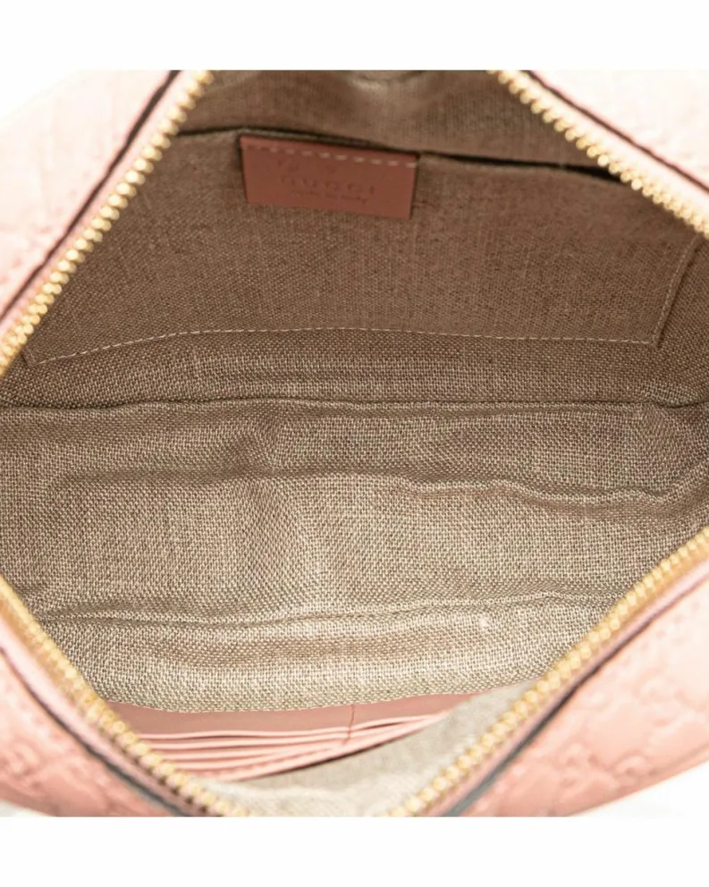 Cross-Body Bags*Gucci Preloved GG Marmont Leather Crossbody Bag Pink