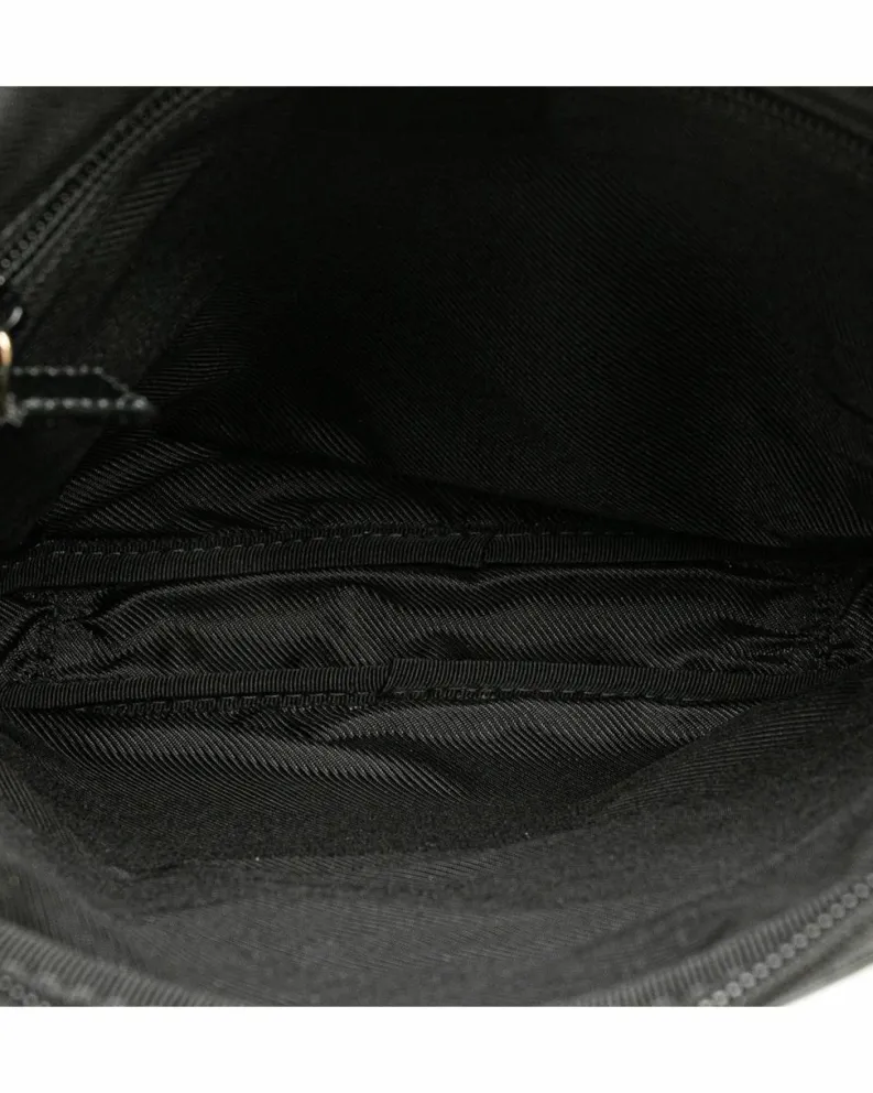 Cross-Body Bags*Gucci Preloved GG Supreme Canvas Leather Crossbody Bag Black