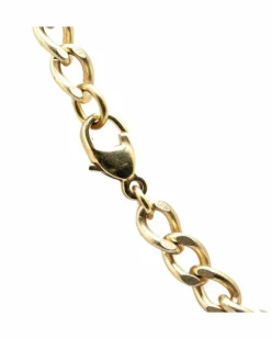 Necklaces*Chanel Preloved Plated Pendant Necklace with Lobster Clasp Closure Gold
