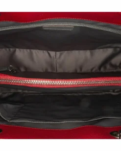 Tote Bags*Chanel Preloved Grand Shopping Tote with Caviar Leather and Curb Chain Red