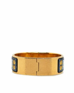 Bracelets*Hermes Preloved Herms Chaine d'Ancre Enamel Bracelet Blue