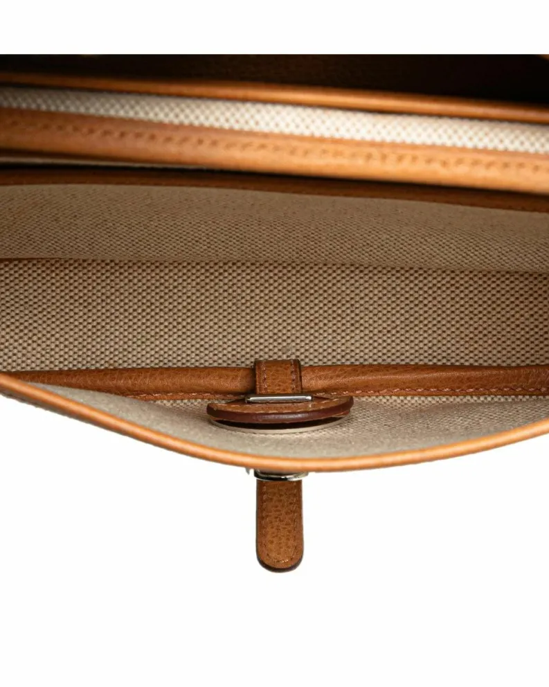 Shoulder Bags*Hermes Preloved Herms Picotin Lock 18 Tan Shoulder Bag Brown
