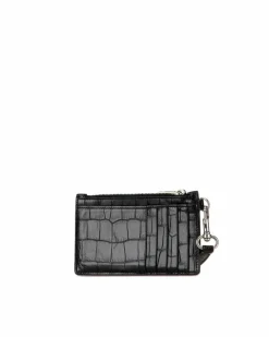 Cross-Body Bags*Balenciaga Preloved Hourglass Mini Wallet On Chain Leather Crossbody Bag Black