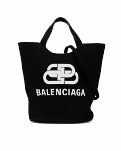 Tote Bags*Balenciaga Preloved Hourglass XS Tote Bag Hourglass XS Tote Black