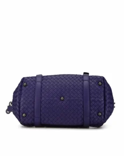 Shoulder Bags*Bottega Veneta Preloved Intrecciato The Pouch Shoulder Bag in Purple