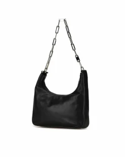 Shoulder Bags*Gucci Preloved Jackie 1961 Leather Shoulder Bag Black