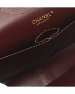 Shoulder Bags*Chanel Preloved Jumbo Classic Quilted Lambskin Double Flap Shoulder Bag Black