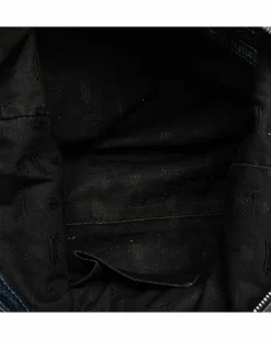 Shoulder Bags*Gucci Preloved Leather Chain Shoulder Bag with Zip Closure and Interior Blue