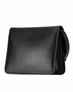 Cross-Body Bags*Fendi Preloved Leather Crystal Embellished Crossbody Bag with Interior Card Black