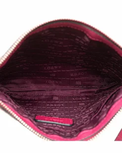 Cross-Body Bags*LOEWE Preloved Leather Heritage Crossbody Bag with Adjustable Strap Pink