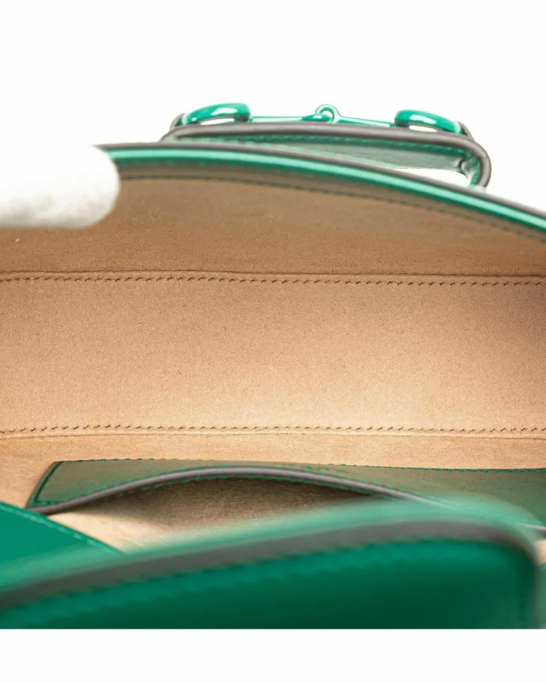 Cross-Body Bags*Gucci Preloved Mini Horsebit 1955 Crossbody Bag with Detachable Strap Green