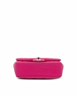 Cross-Body Bags*Chanel Preloved Mini Quilted Lambskin Leather Crossbody Bag Authentic Pink