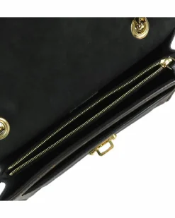 Shoulder Bags*Louis Vuitton Preloved Monogram Victoire Canvas Shoulder Bag with Gold-Tone Closure Brown