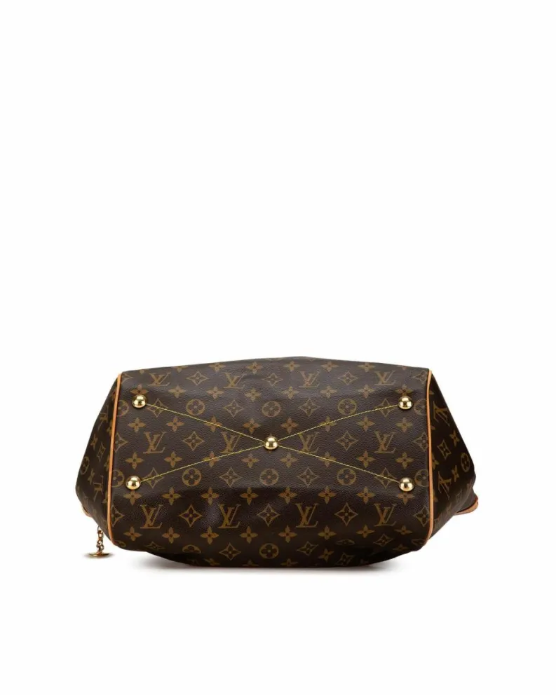 Shoulder Bags*Louis Vuitton Preloved Papillon 30 Monogram Canvas Shoulder Bag Brown