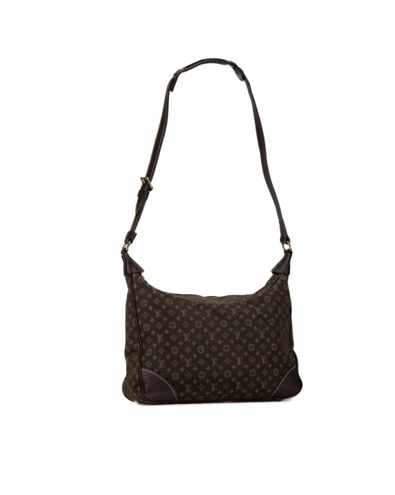Shoulder Bags*Louis Vuitton Preloved Papillon Shoulder Bag in Monogram Canvas Black