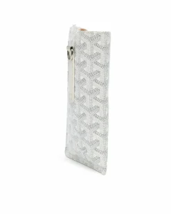 Phone Cases*Goyard Preloved Phone Case in ine White