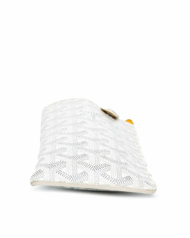Phone Cases*Goyard Preloved Phone Case in ine White