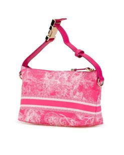 Cross-Body Bags*Dior Preloved Toile de Jouy Print Crossbody Bag Christian Printed Pink