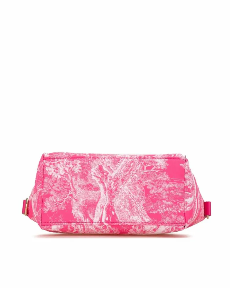 Cross-Body Bags*Dior Preloved Toile de Jouy Print Crossbody Bag Christian Printed Pink