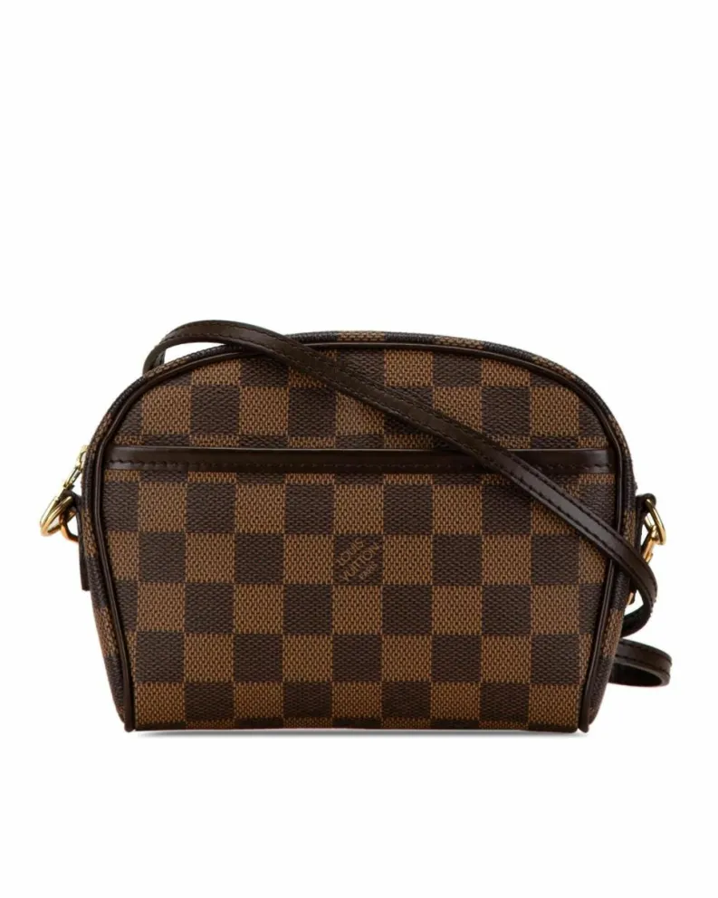 Cross-Body Bags*Louis Vuitton Preloved Pochette Accessoires Damier Canvas Crossbody Bag Brown