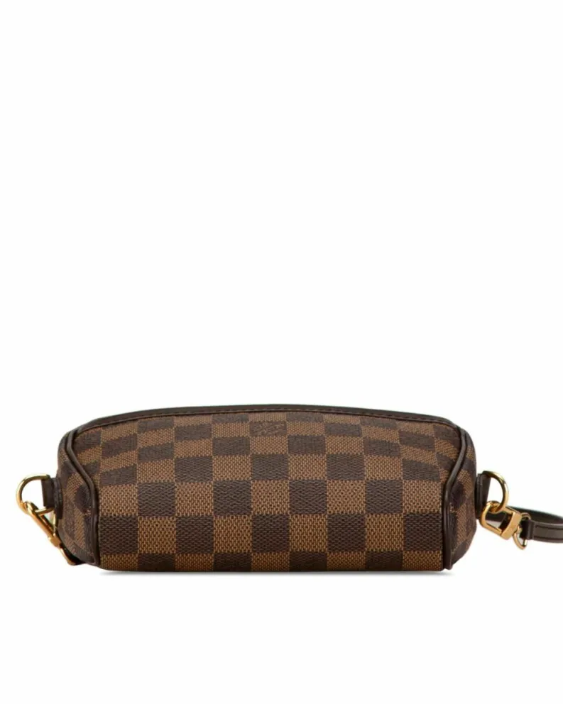 Cross-Body Bags*Louis Vuitton Preloved Pochette Accessoires Damier Canvas Crossbody Bag Brown