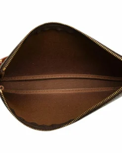 Cross-Body Bags*Louis Vuitton Preloved Pochette Felicie Monogram Canvas Shoulder Bag Authentic Brown