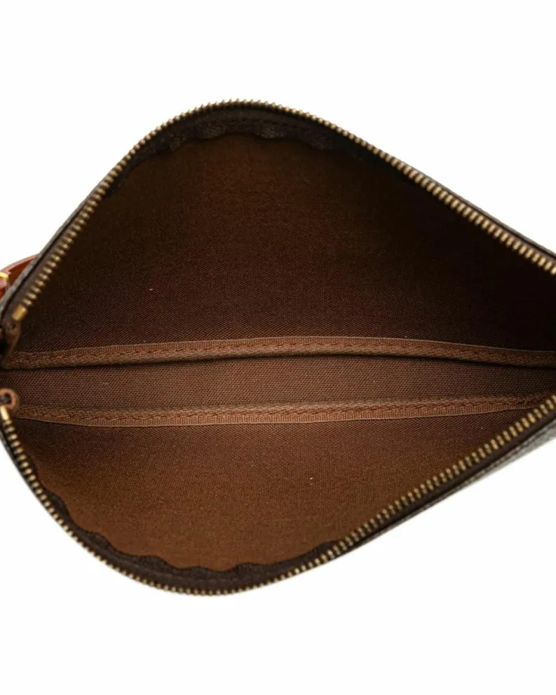 Cross-Body Bags*Louis Vuitton Preloved Pochette Felicie Monogram Canvas Shoulder Bag Authentic Brown