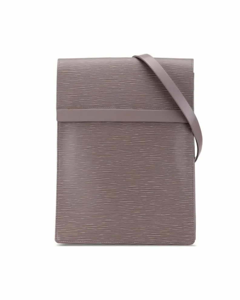 Cross-Body Bags*Louis Vuitton Preloved Pochette Metis Crossbody Bag in Taupe Epi Leather Purple
